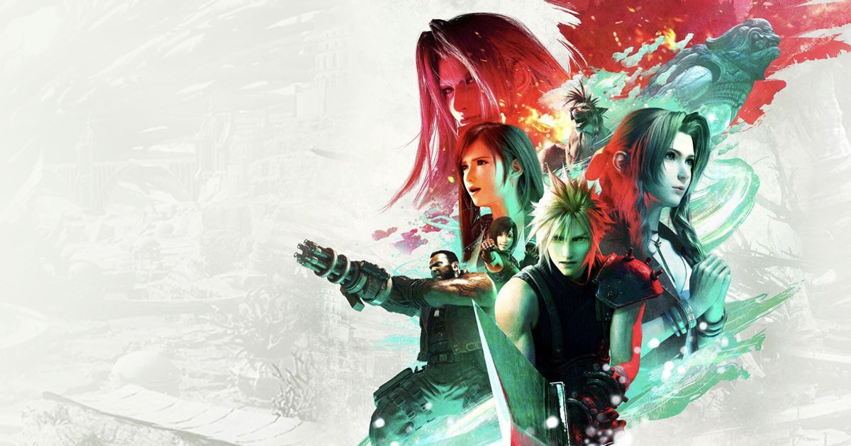 FINAL FANTASY VII REBIRTH パーティメンバー 複製原画 FINAL FANTASY VII REBIRTH パーティメンバー 複製原画