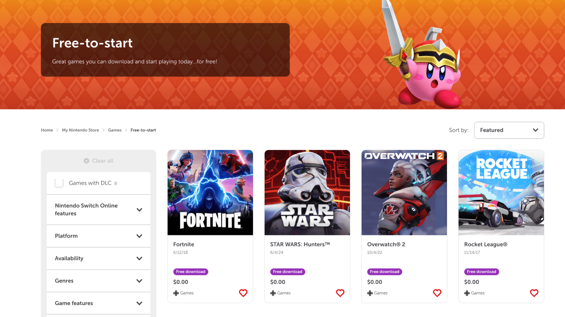 nintendo giving away free games