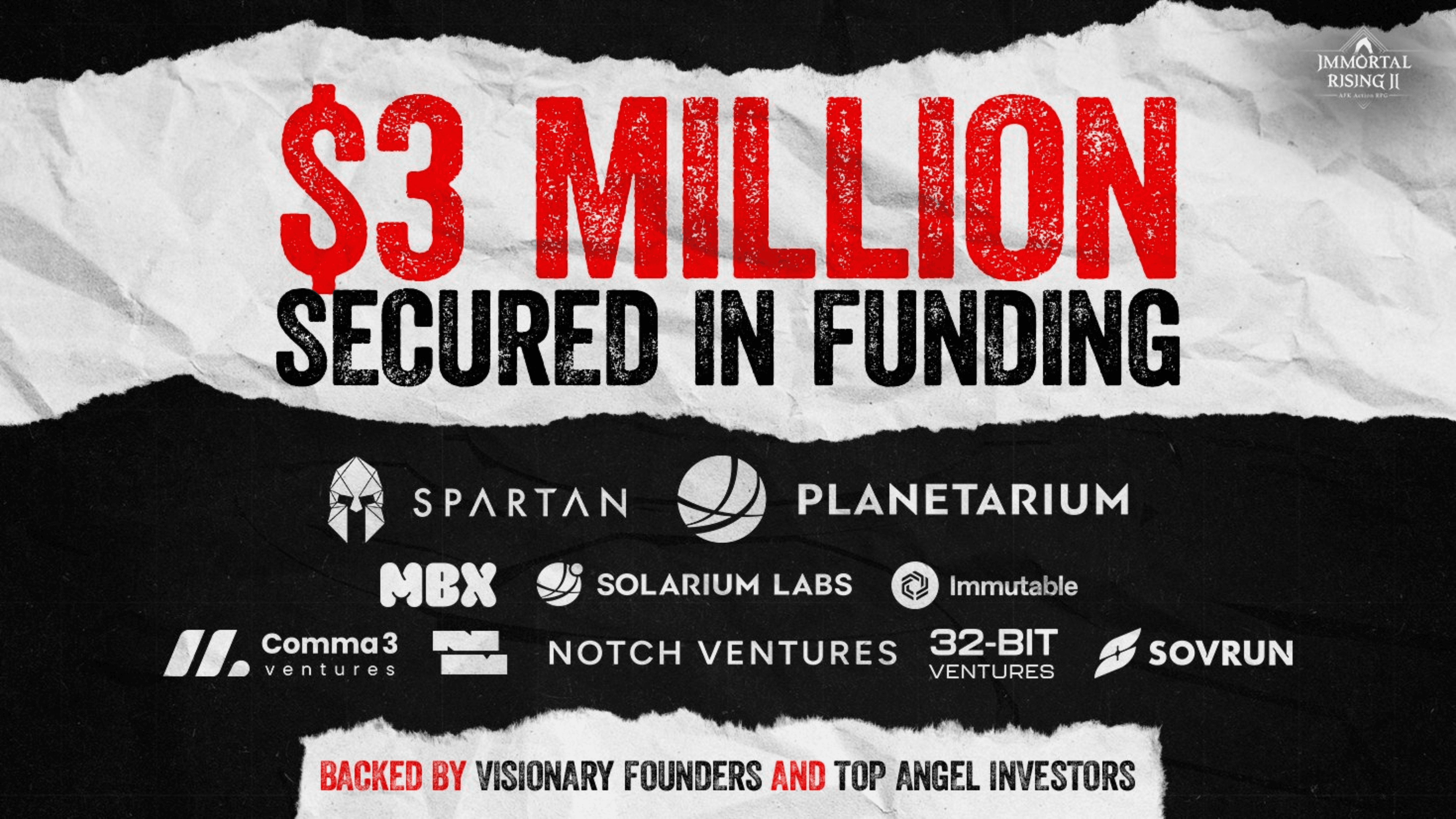 Immortal Rising 2の$IMTトークンがローンチ | GAM3S.GG