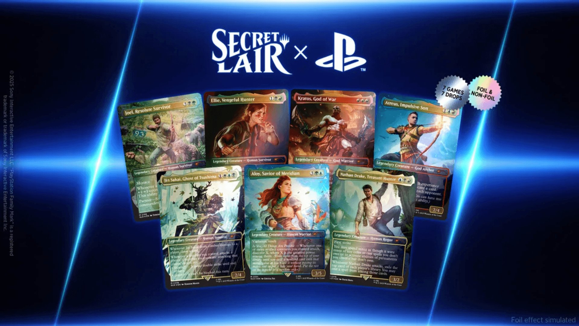 Magic: The Gathering Secret Lair x PlayStation | GAM3S.GG