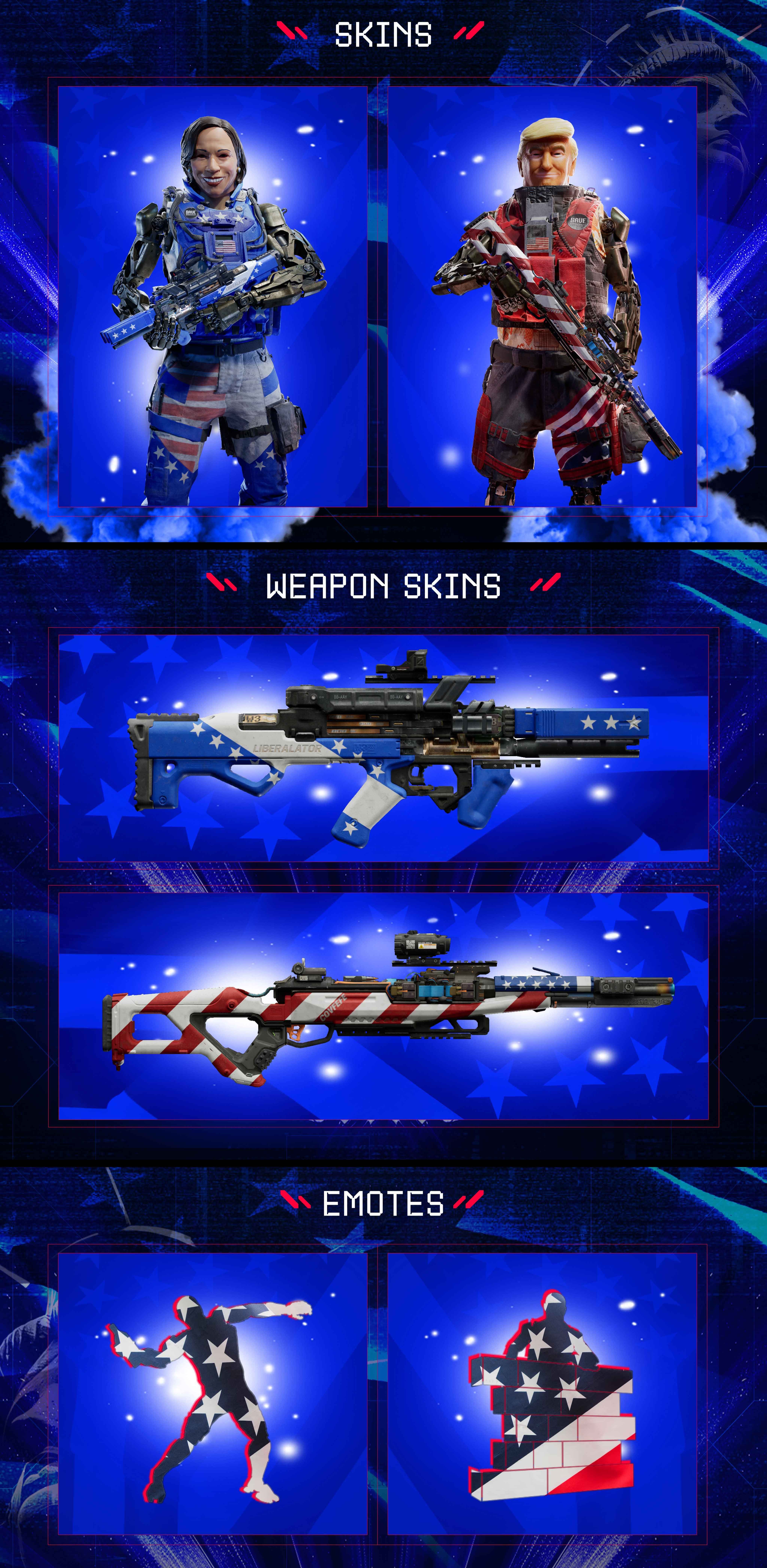 New Save Democracy Pack Released for Off The Grid | GAM3S.GG