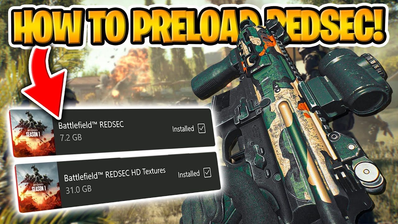 How To PRELOAD REDSEC For BATTLEFIELD 6 ...