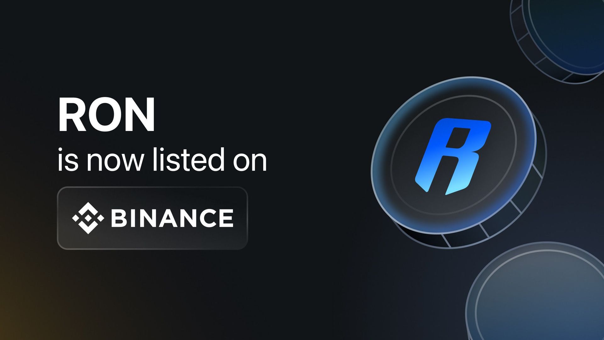 Ronin Binance