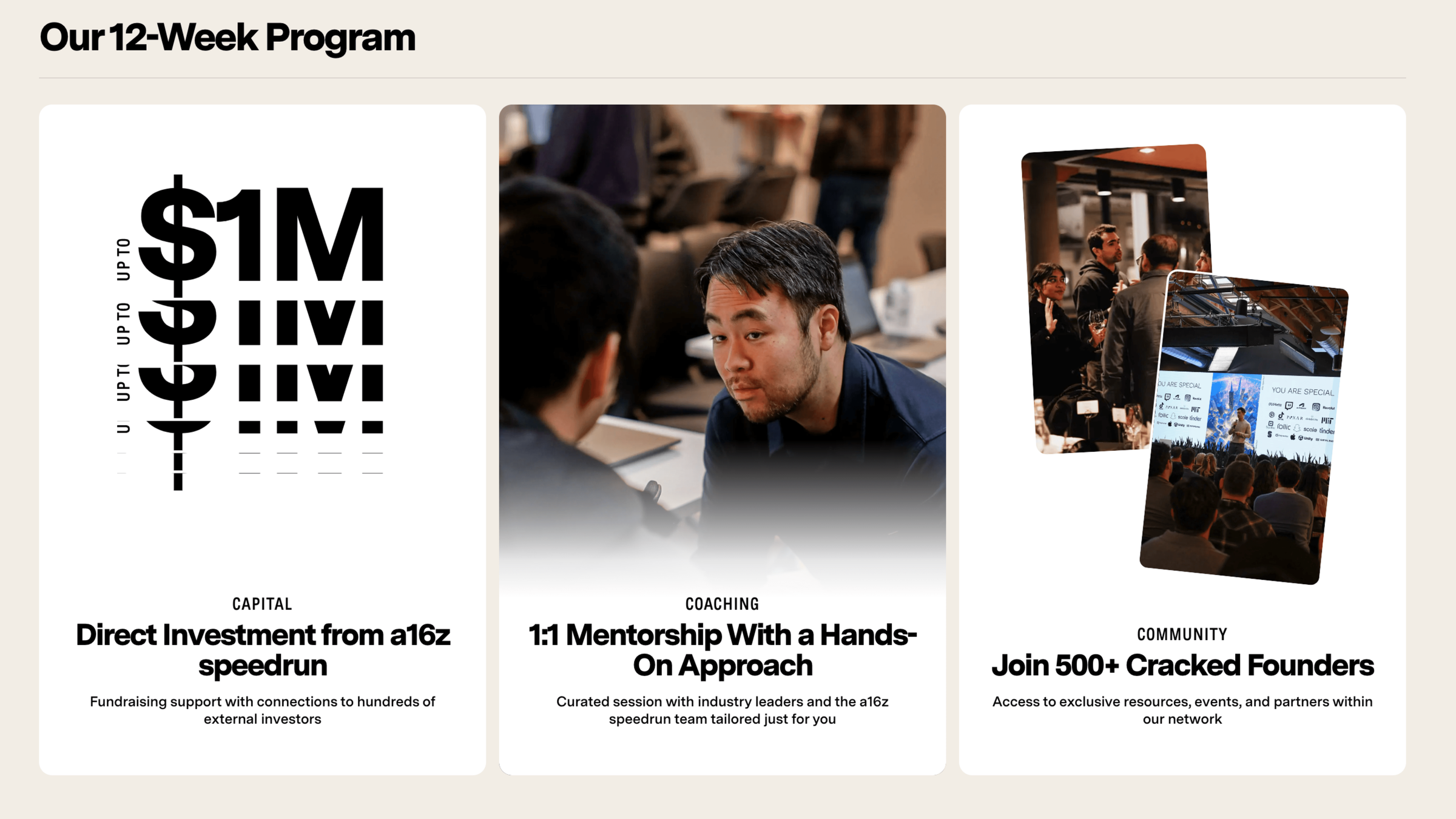 A16z Speedrun SR005 Offers $1M Investment Opportunity | GAM3S.GG